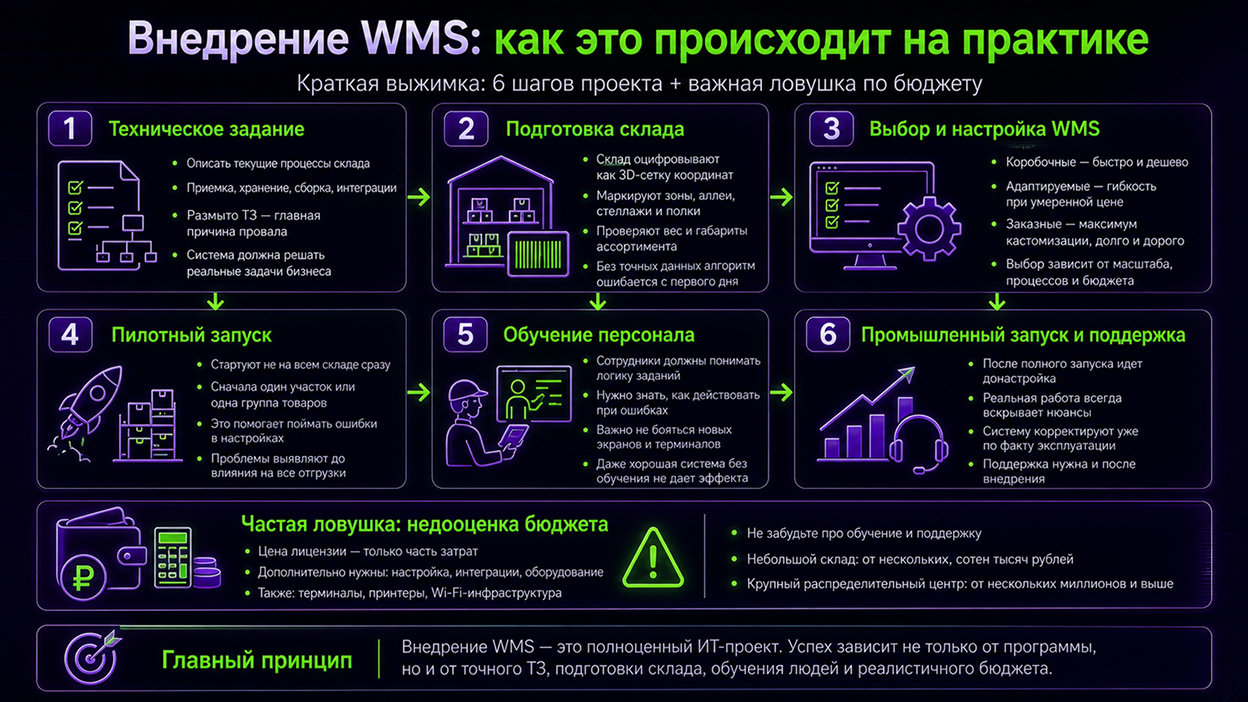 Внедрение WMS-систем